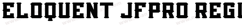 Eloquent JFPRo Regul字体转换
